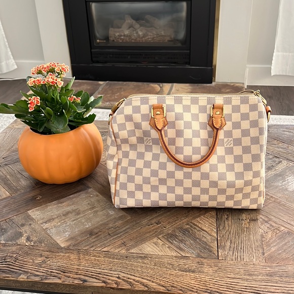 Louis Vuitton Handbags - Louis Vuitton Damier Azur Speedy 30
